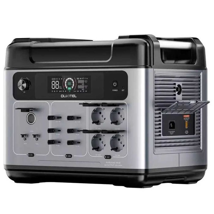 Портативна зарядна станція OUKITEL P2400E 2400W 2048Wh  Детальніше: