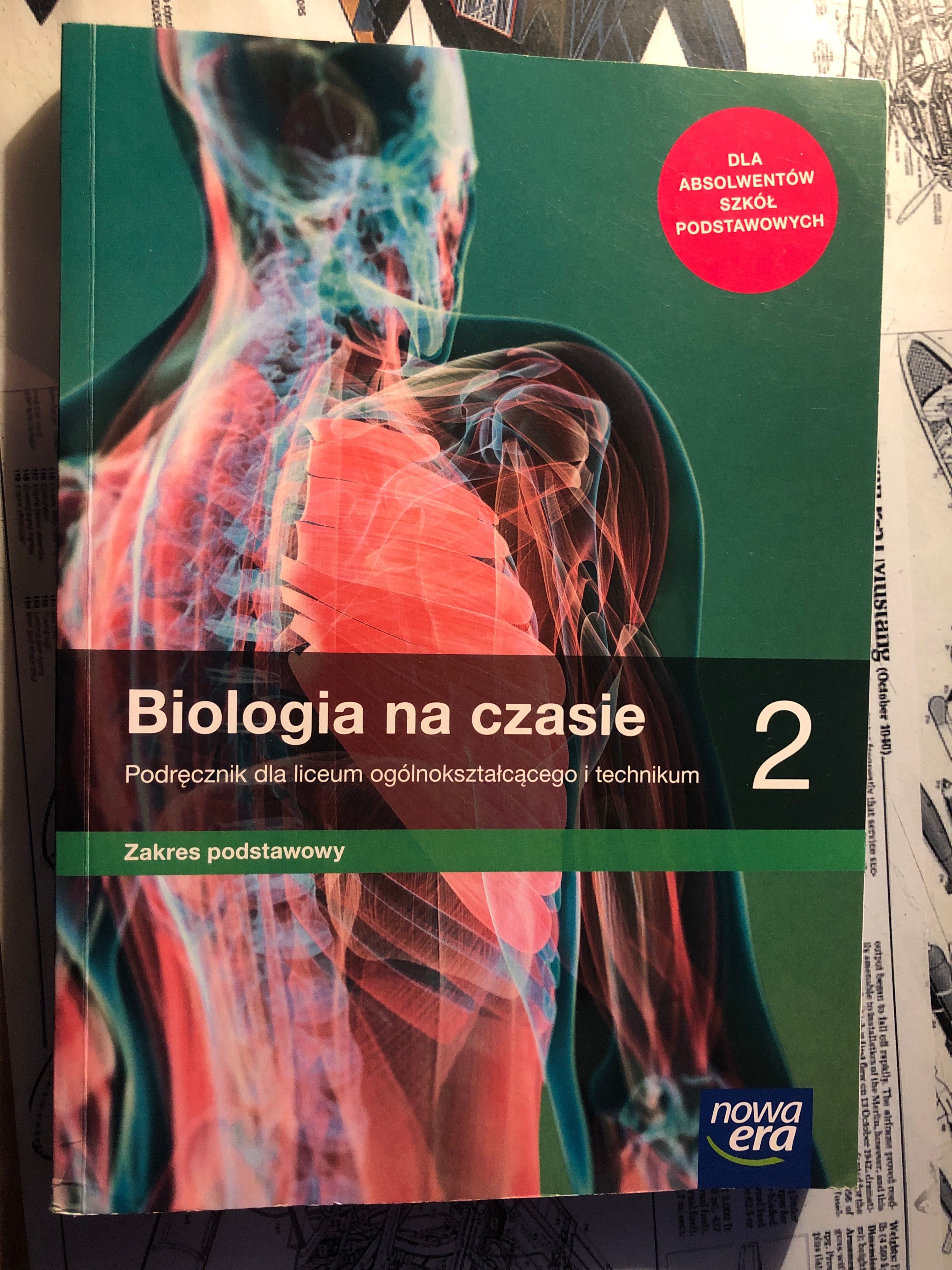 Biologia na czasie 2 .Podręcznik dla liceum ogólnokszt. i technikum