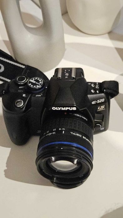 Lustrzanka OLYMPUS e-520 2 Obiektywy Zuiko 14-42mm i 40-150 mm Kraków