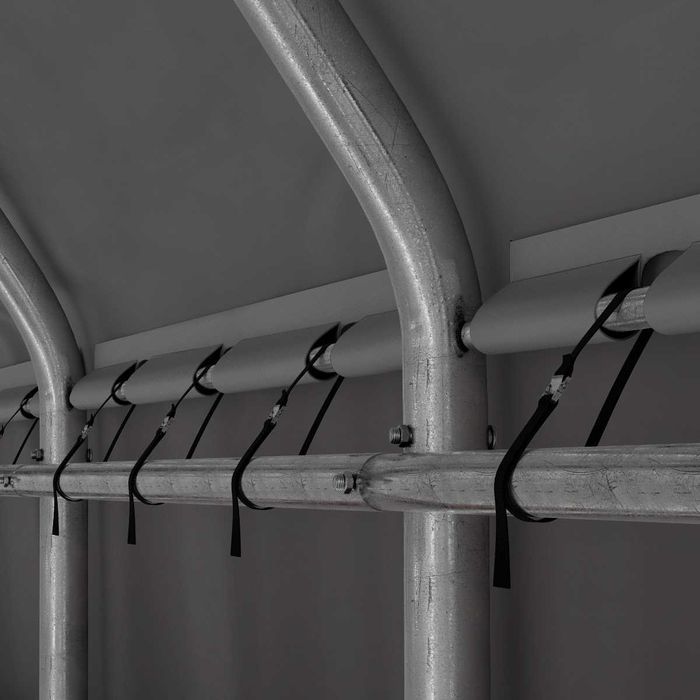 10x12m Namiot ZADASZENIE do kontenera WEJŚCIE+WJAZD na kontenery DAS