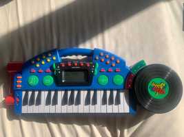 Zabawka interaktywna keyboard + mikrofon