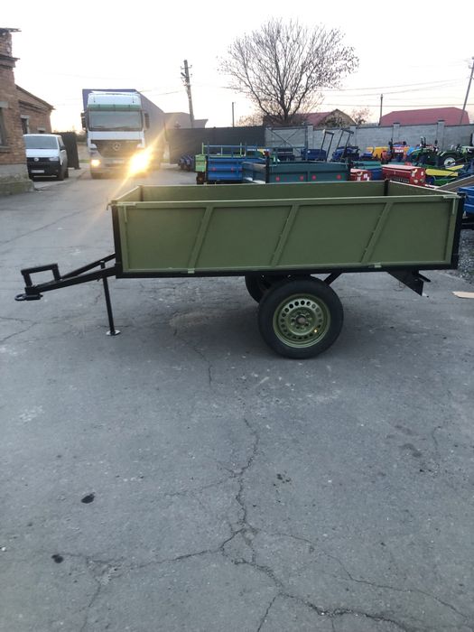 Прицеп до трактора, прицеп до мини трактора, прицеп, причіп.