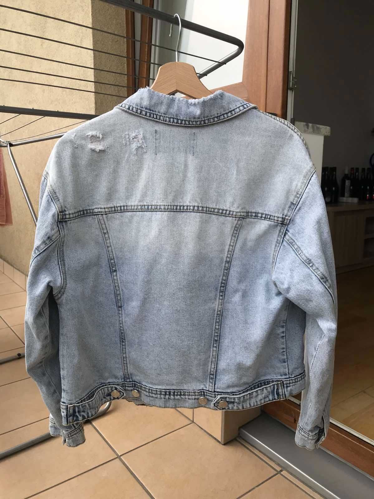 Kurtka jeansowa Stradivarius