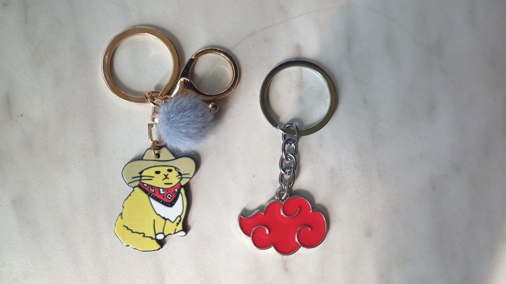 Брелки аниме , Акацуки, наруто, кот ковбой