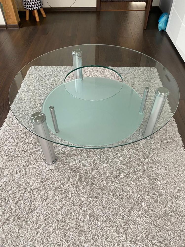 Stół szklany ława