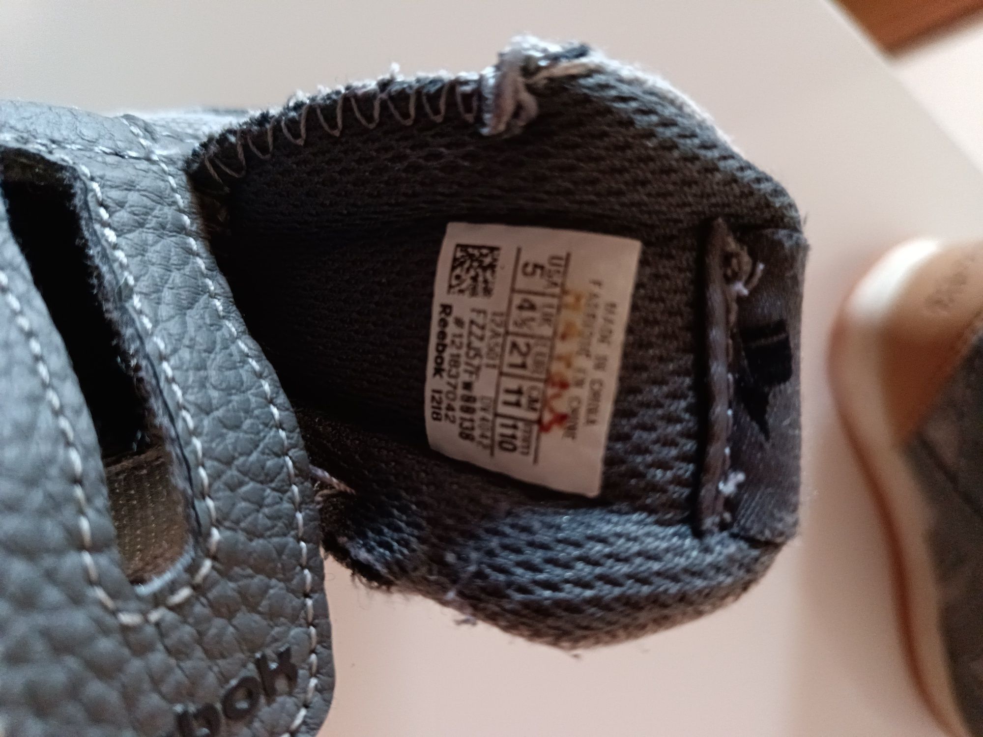 Reebok tamanho 21