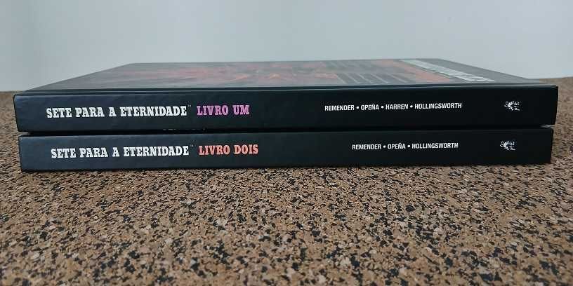 2 BDs - Sete para a Eternidade (Livros 1 e 2 - história completa)