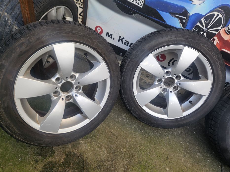 Диски R17 5x120 ET20 БМВ 5 Е60 Е61 BMW E60 E61 Титани 6762001 Колеса