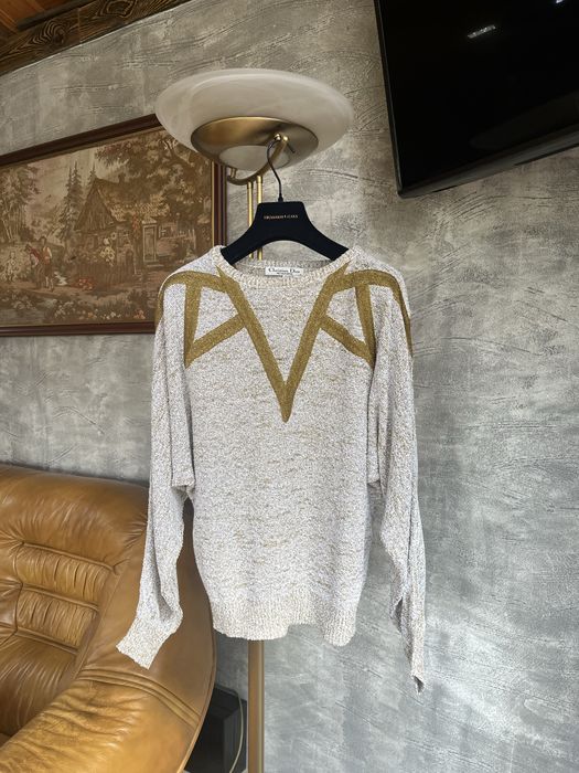 Вінтажний светр christian dior pręt a porter