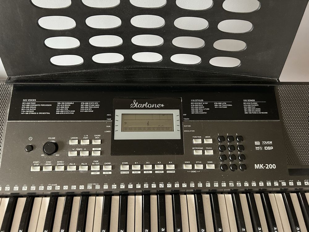 Keyboard startone mk-200 dynamiczna klawiatura