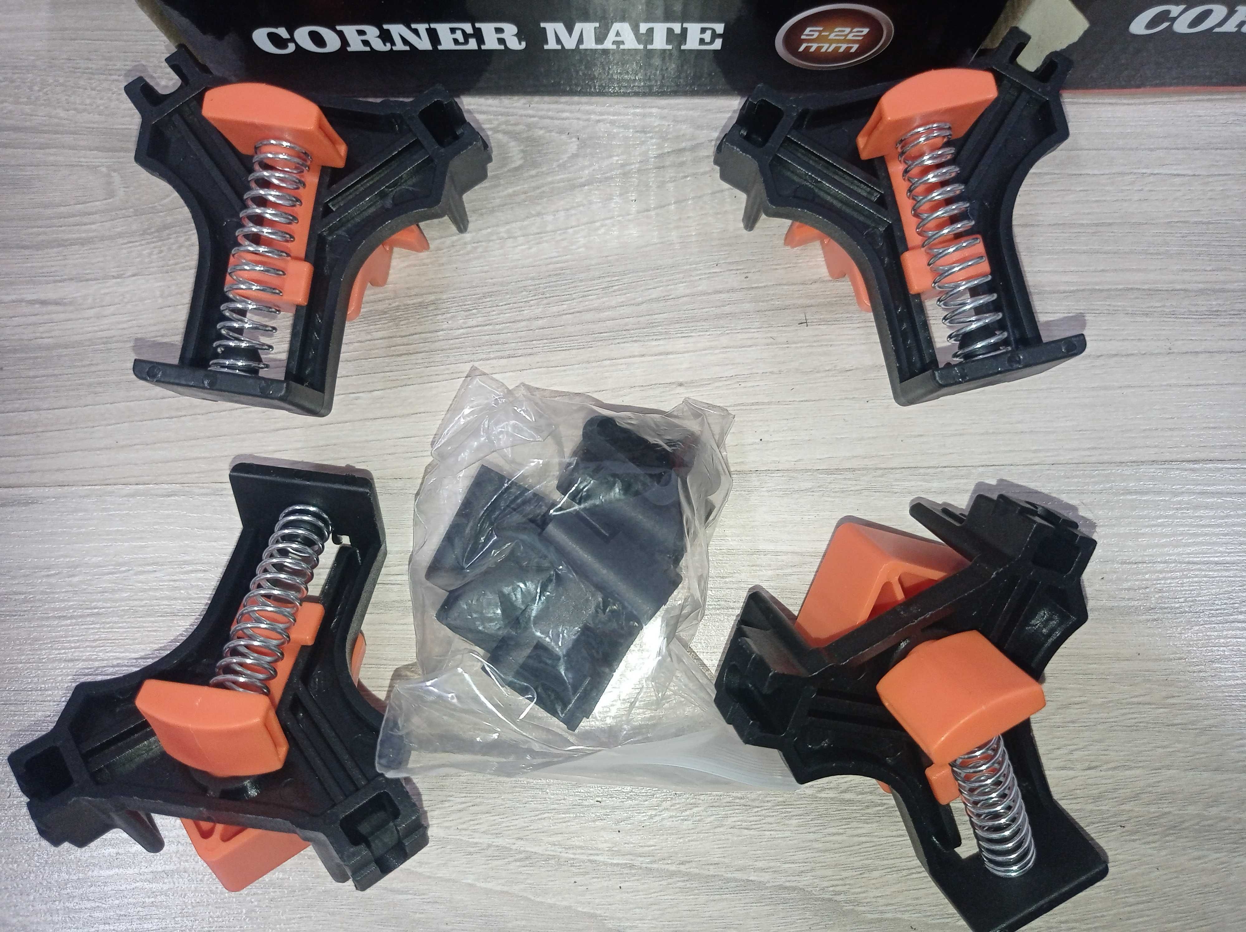 Ściski - Corner mate 5-22 mm - 4 sztuki - nowe