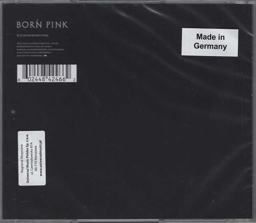 Born Pink - Blackpink  - Lisa version - CD - NOWA