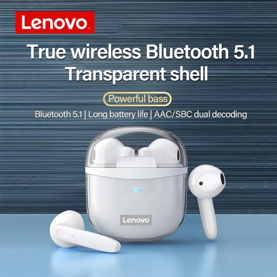 Słuchawki bezprzewodowe Lenovo LivePods XT96 - Białe
