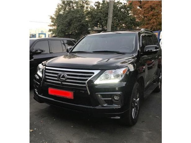 Lexus LX570 2007-2012 Комплект апгрейд рестайлінгу авто в 2014 рік