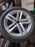 Alufelgi 5x112 r17 opony jak nowr