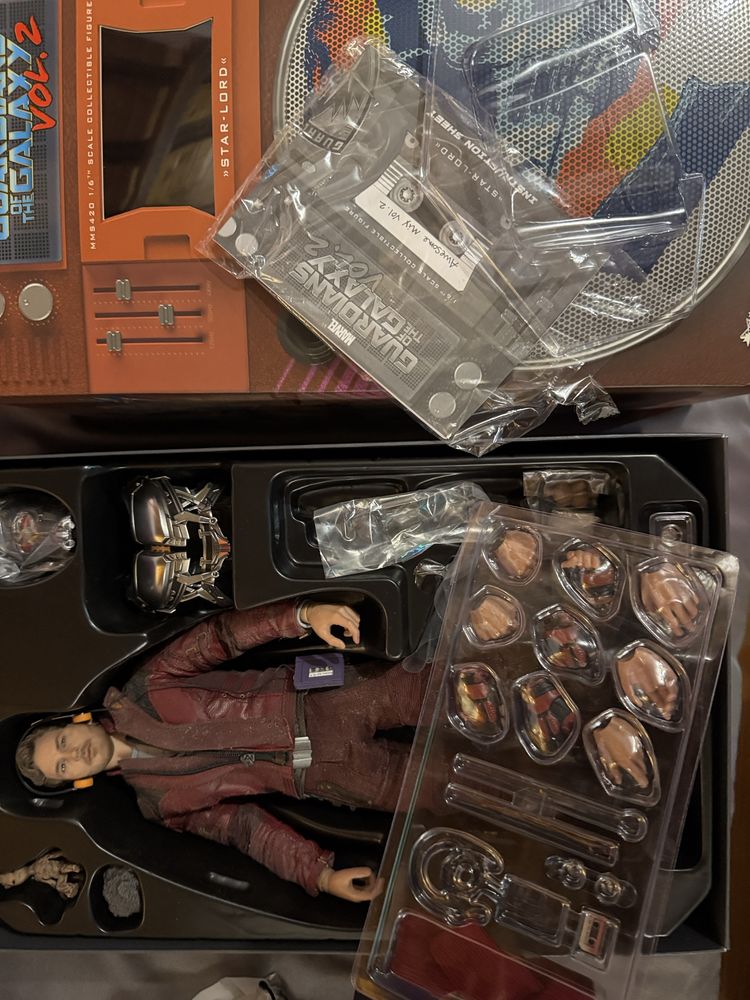 StarLord action figure guardiaos da galaxia