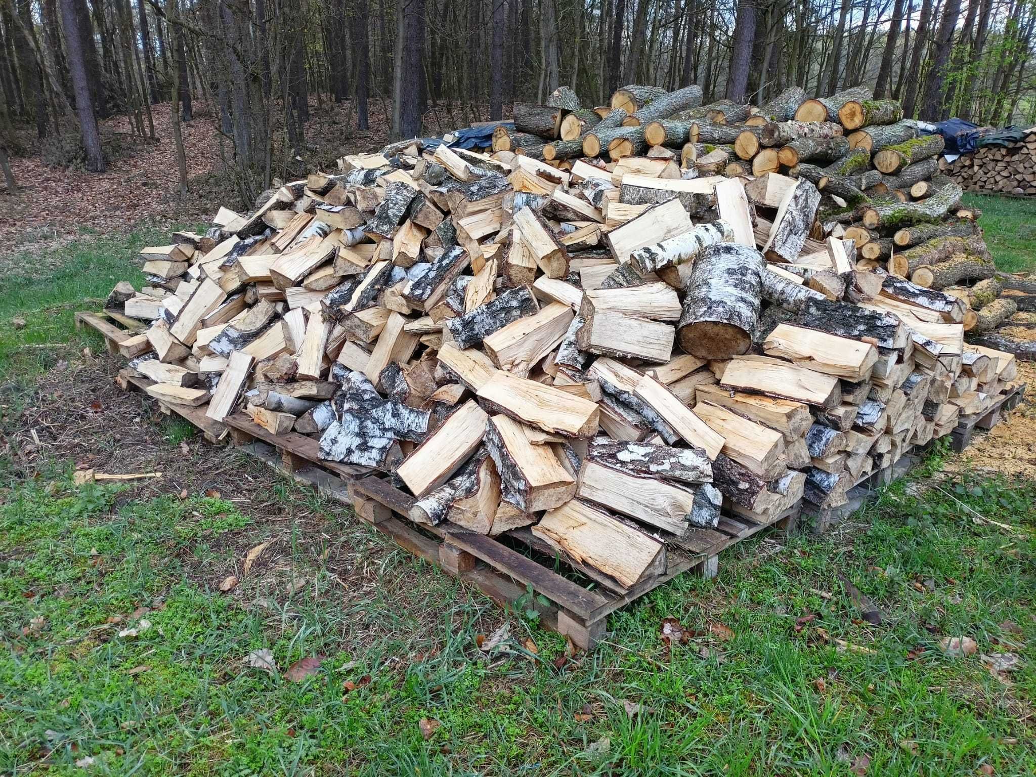 Drewno opałowe bukowe i brzozowe suche.