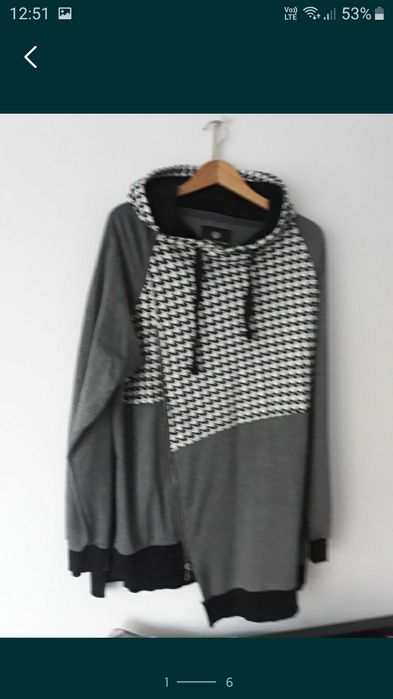 Bluza męska,asymetryczna