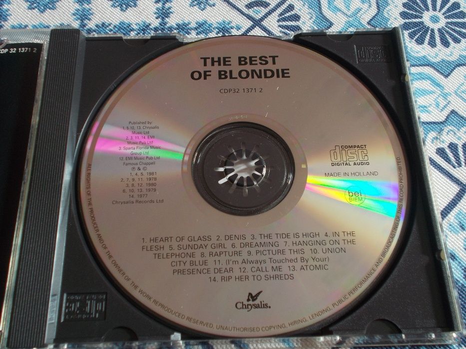 cd Best of Blondie