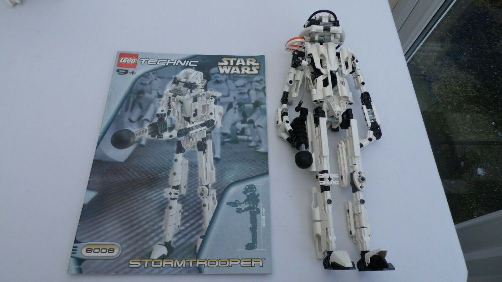 dzis Lego 8008 Star Wars Stormtrooper Technic unikat 2001