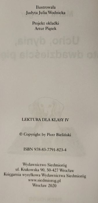 Książka Ucho, dynia 125! Maria Kruger