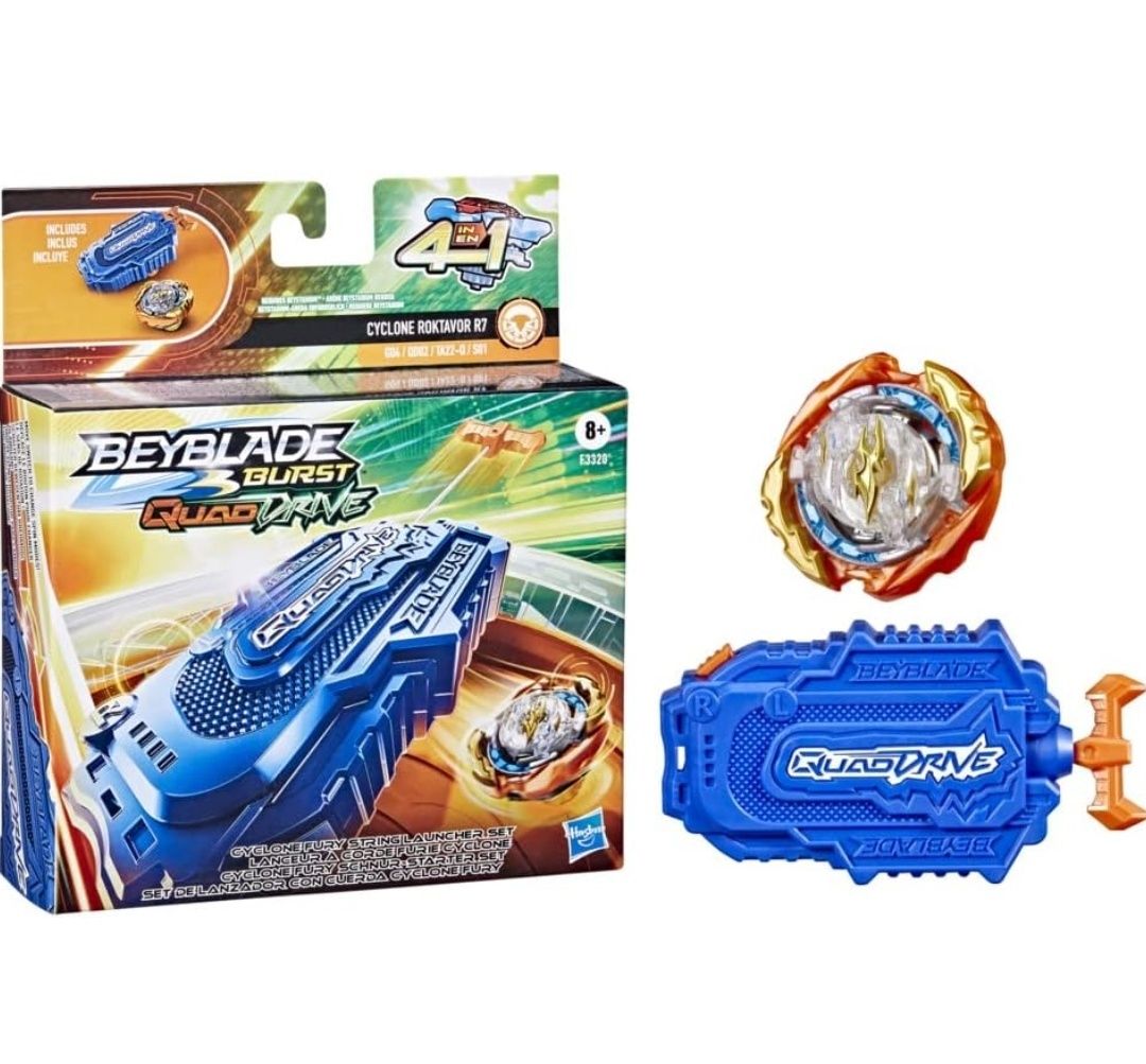 Beyblade Burst QuadDrive Cyclone Fury zestaw startowy