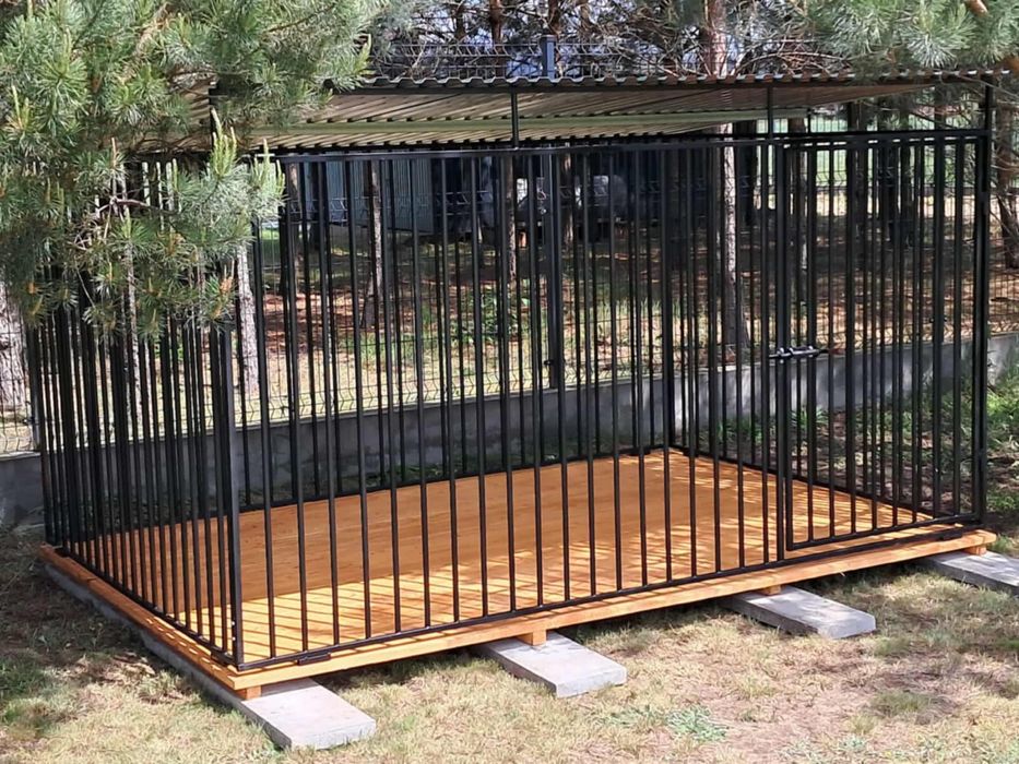 Kojec dla psa 3x2. Solinie wykonany. Szybki termin realizacji.