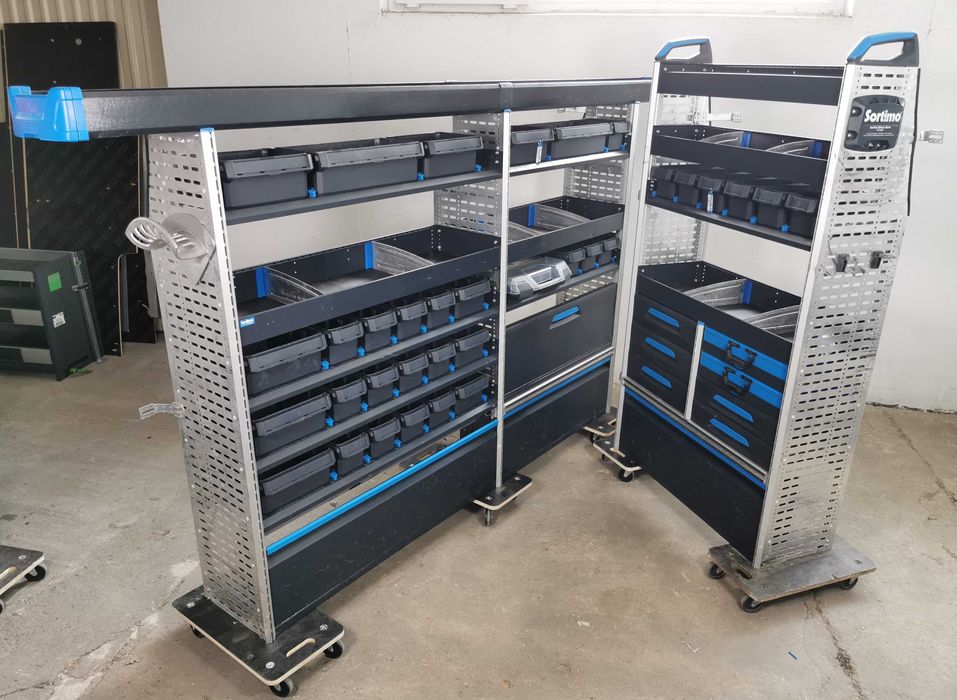 Zabudowa serwisowa warsztatowa CRAFTER SPRINTER TRANSIT MAN TGE IVECO