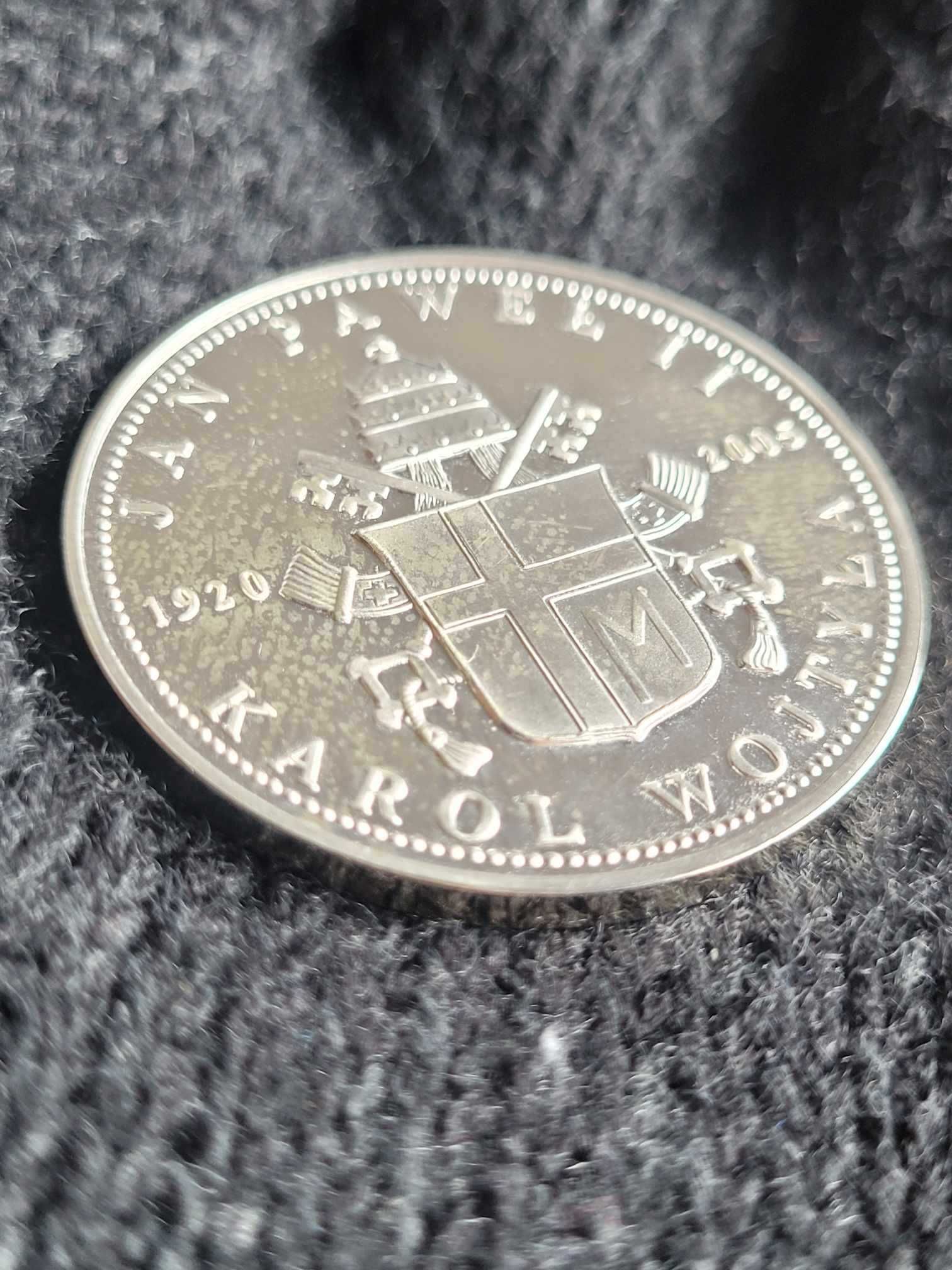 Medal Jan Paweł II - Inauguracja pontyfikatu (srebro 500)