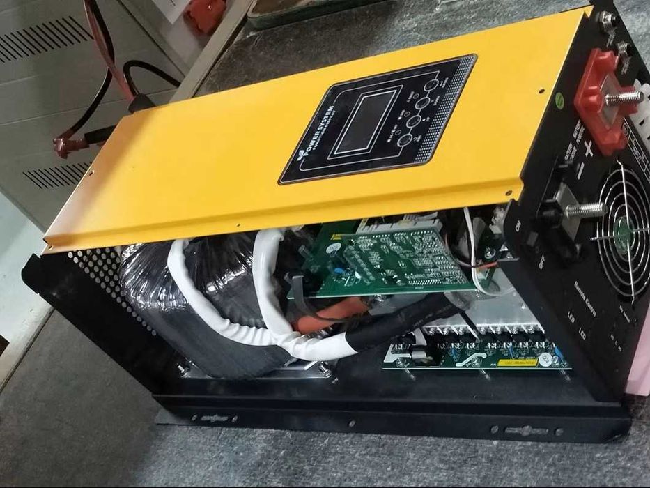 Інвертор 3кВт 12В / ДБЖ UPS / зарядка 75А / тороідальний трансформатор