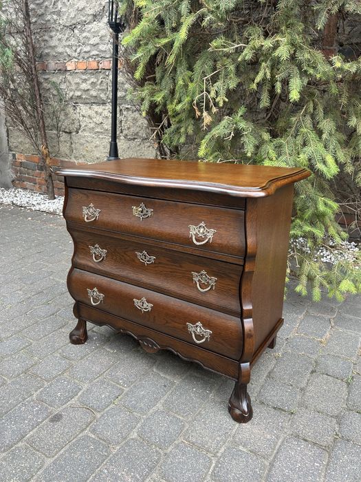 Stylowa Komoda 3 Szuflady Stolik Ludwik Szafka Rumunka Po Renowacji