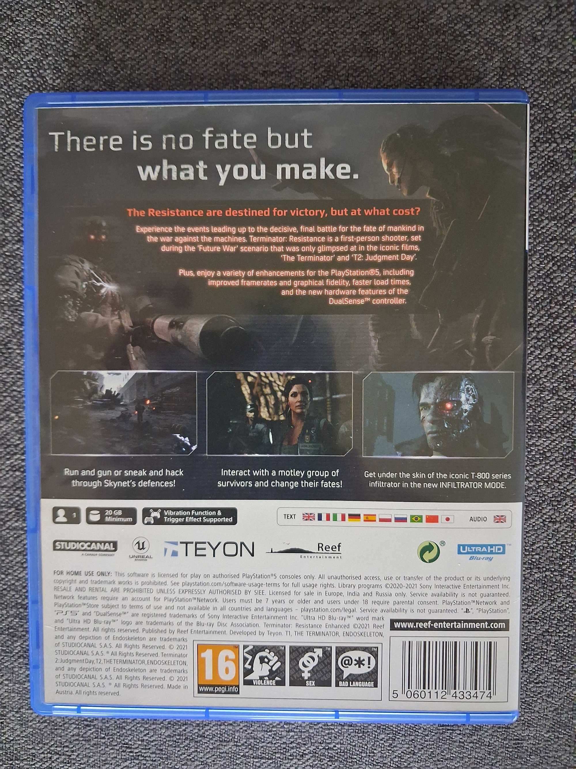 Terminator Resistance Enhanced PS5