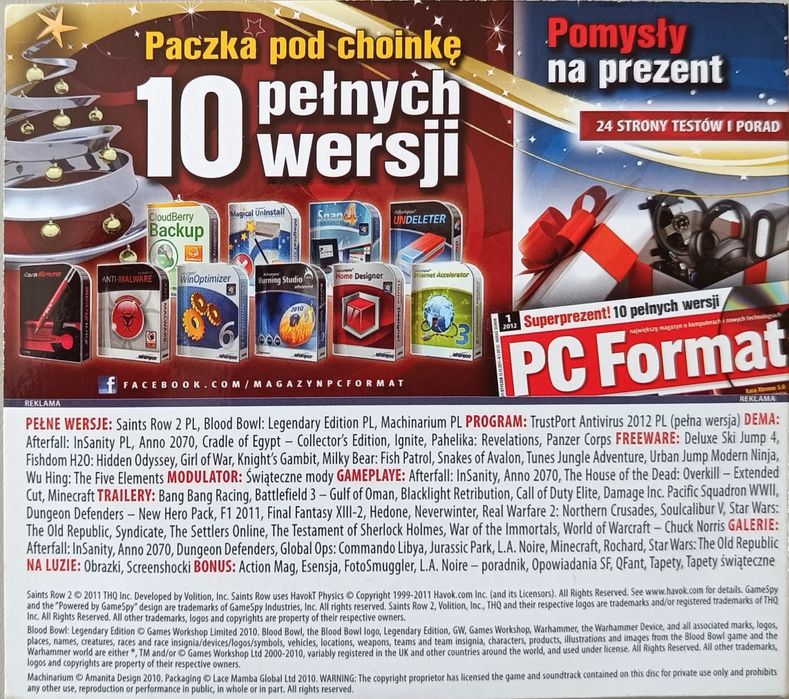 CD-Action nr 01/2012 (199) - Styczeń 2012 - komplet z dwiema płytami