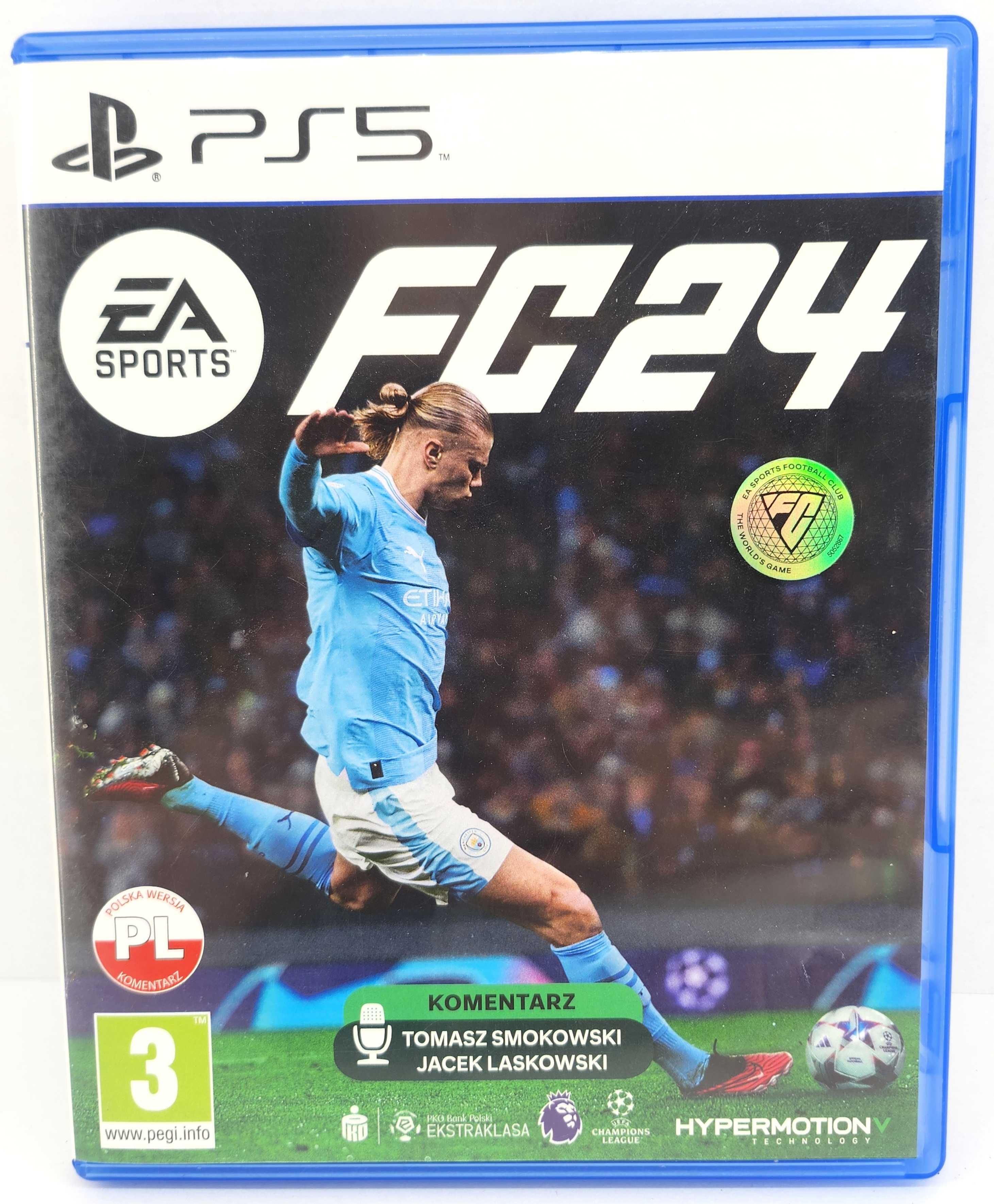 FC24 PLAYSTATION 5 PS5 polska wersja językowa