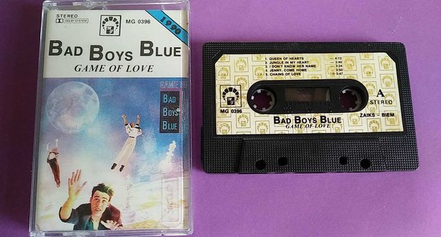 Bad Boys Blue ‎– Game Of Love, 1990, KASETA MAGNETOFONOWA