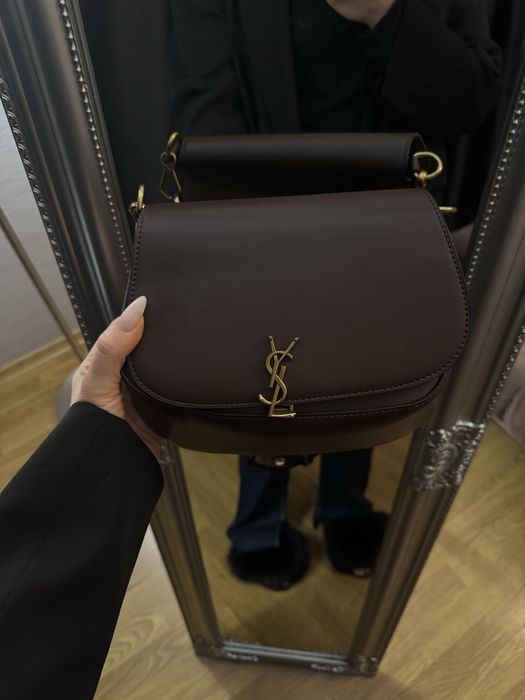 Сумка ysl шоколадного цвета