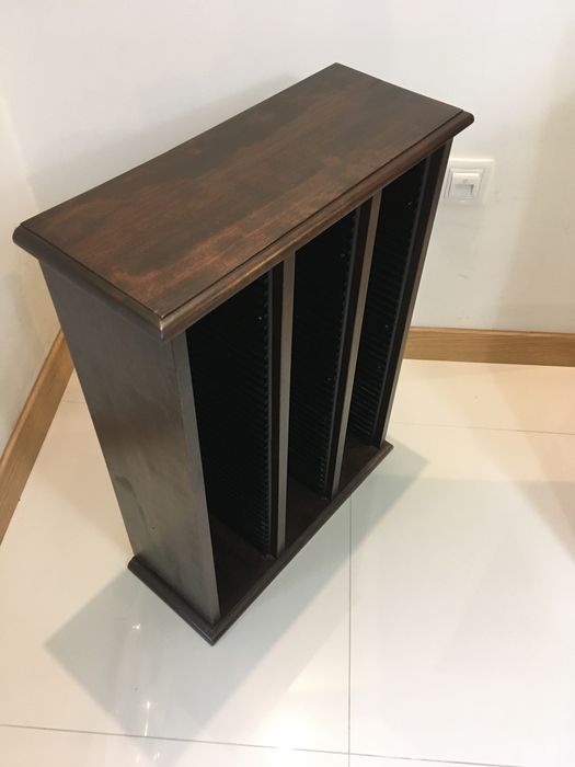 Movel cd em madeira exotica