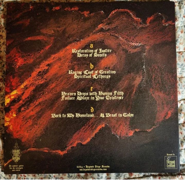 Dodsferd "Warth" 2LP winyl Splatter Black Death Doom Heavy Metal Nowa!