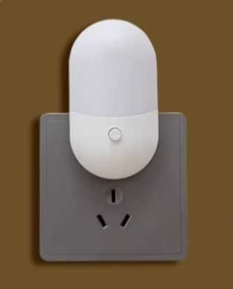 Lampka nocna AC220V wtyczka standardowa