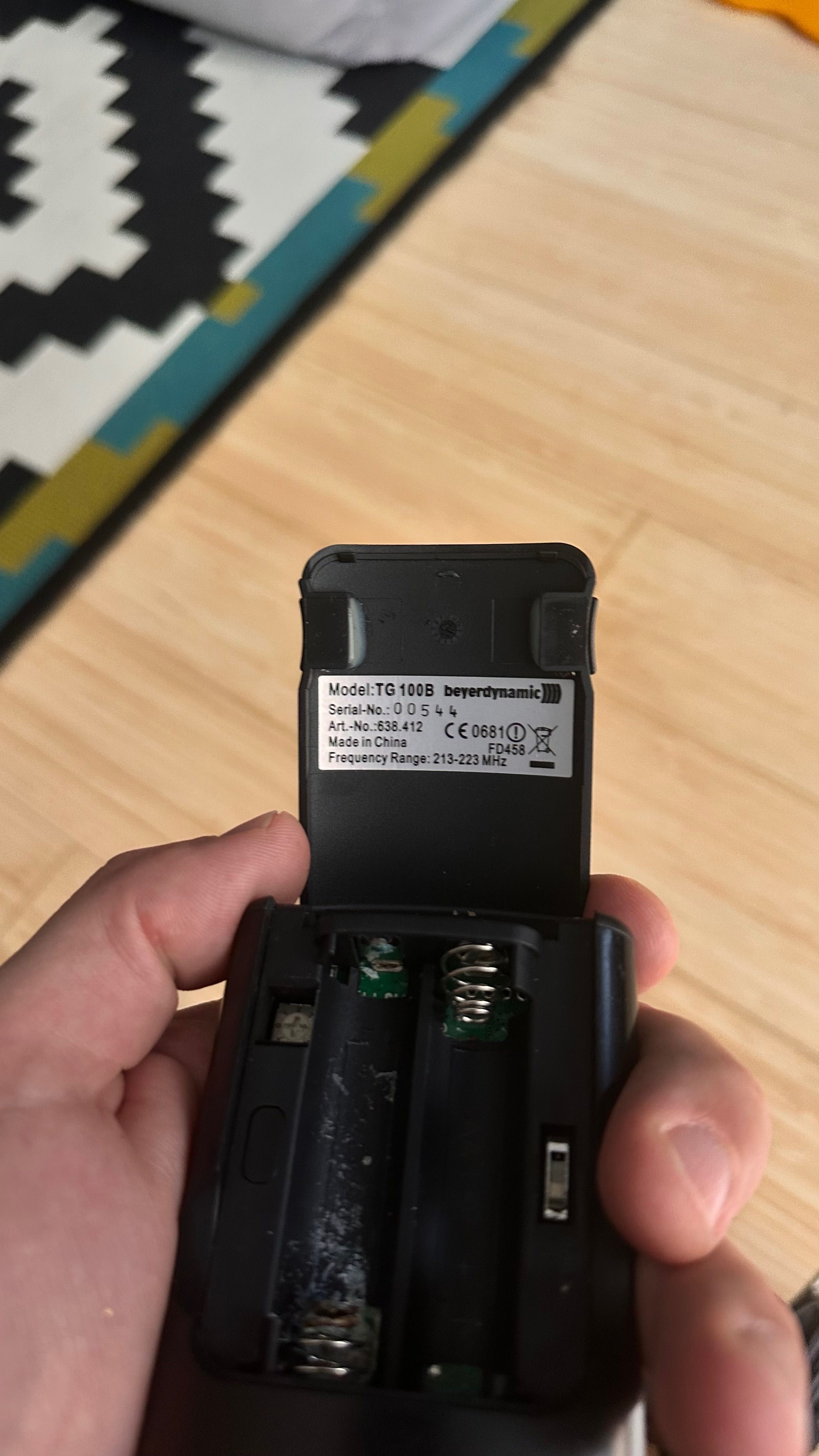 Beyerdynamic TG 100 B-Set 213-223 MHz