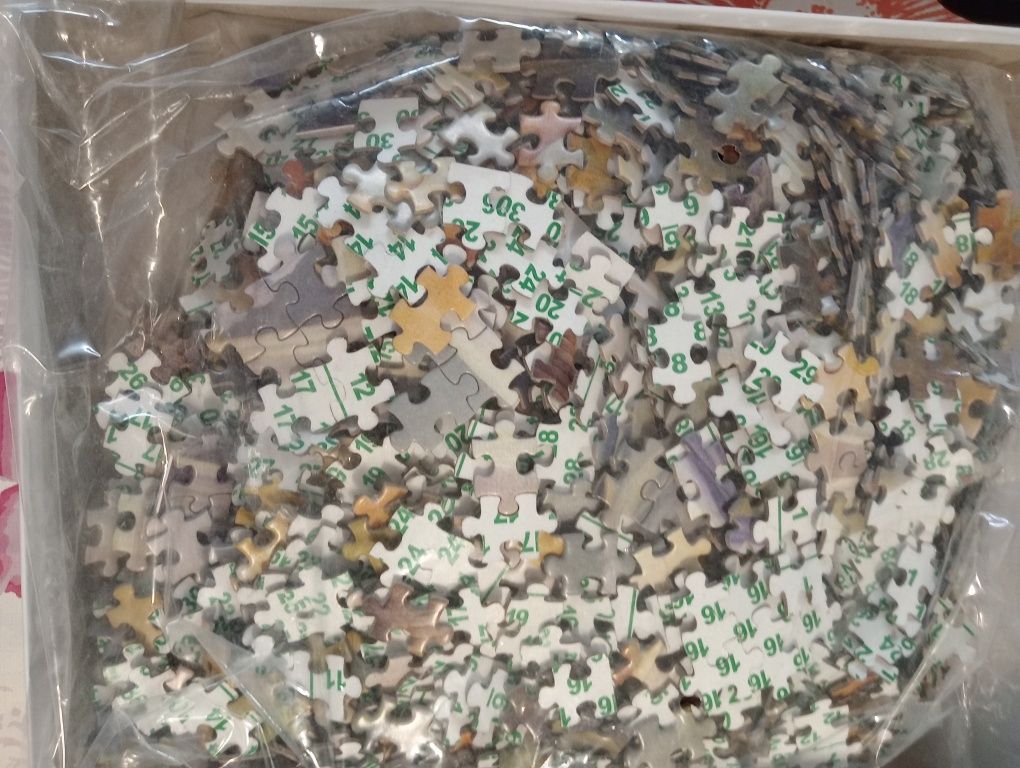 Puzzles já foram montados mas estão completos