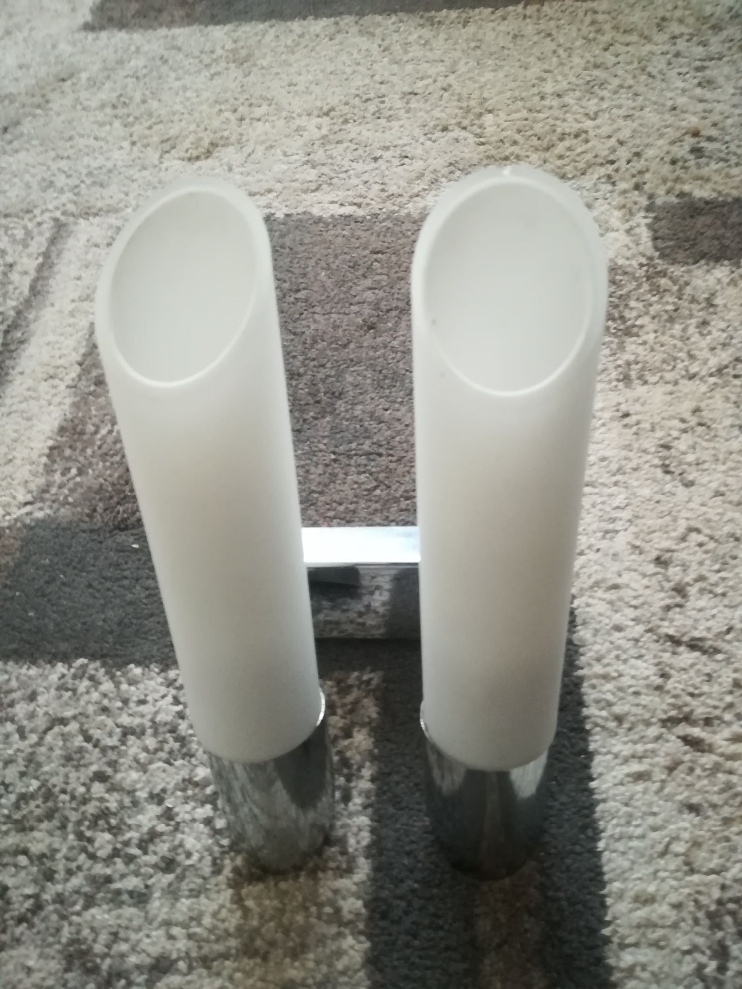 Lampa kinkiet Podwójnyz z kloszami