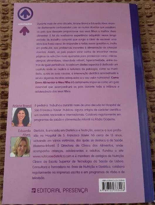 Livro alimentação infantil