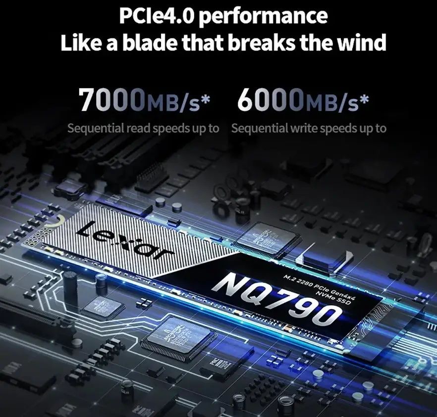 SSD Lexar NQ790 1TB 2TB M.2 NVMe PCIe4.0 x4 2280
