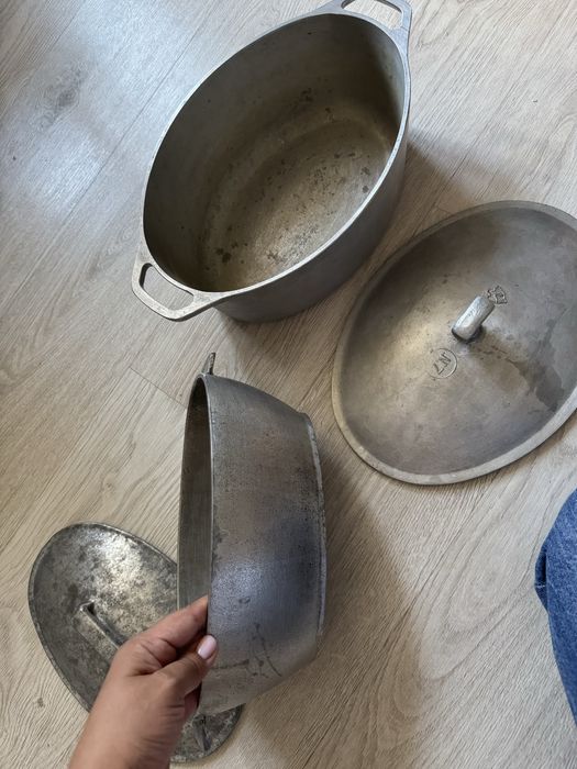 Чугунна гусятниця 3л.