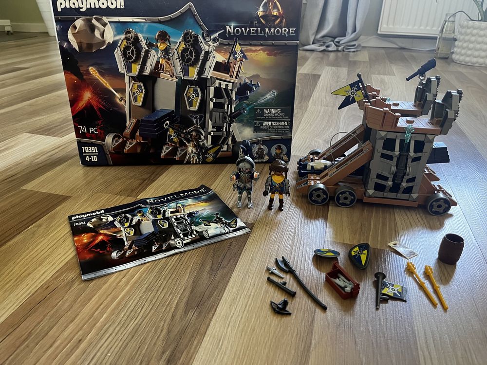 Playmobil 2 zestawy plus smok w gratisia