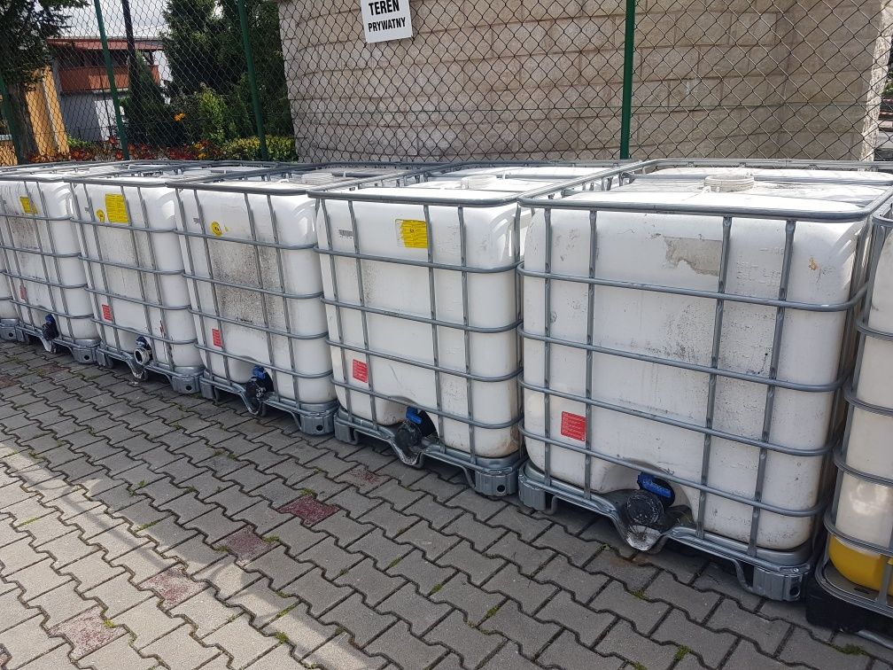 Zbiornik 1000l paletopojemnik zbiorniki beczka mauser ibc rsm woda