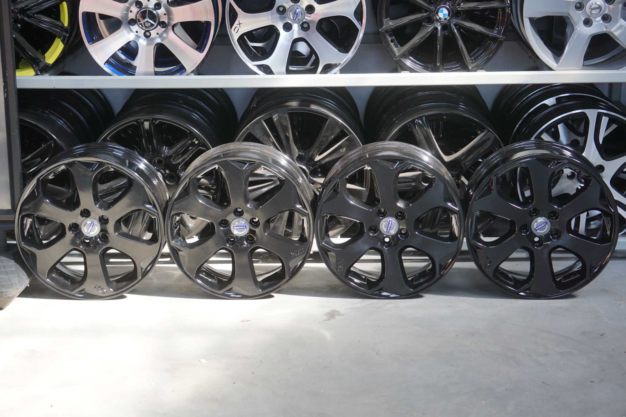 Alufelgi oryginał Volvo XC 5x108 7,5Jx18 et55 cb63,4mm czarne polysk