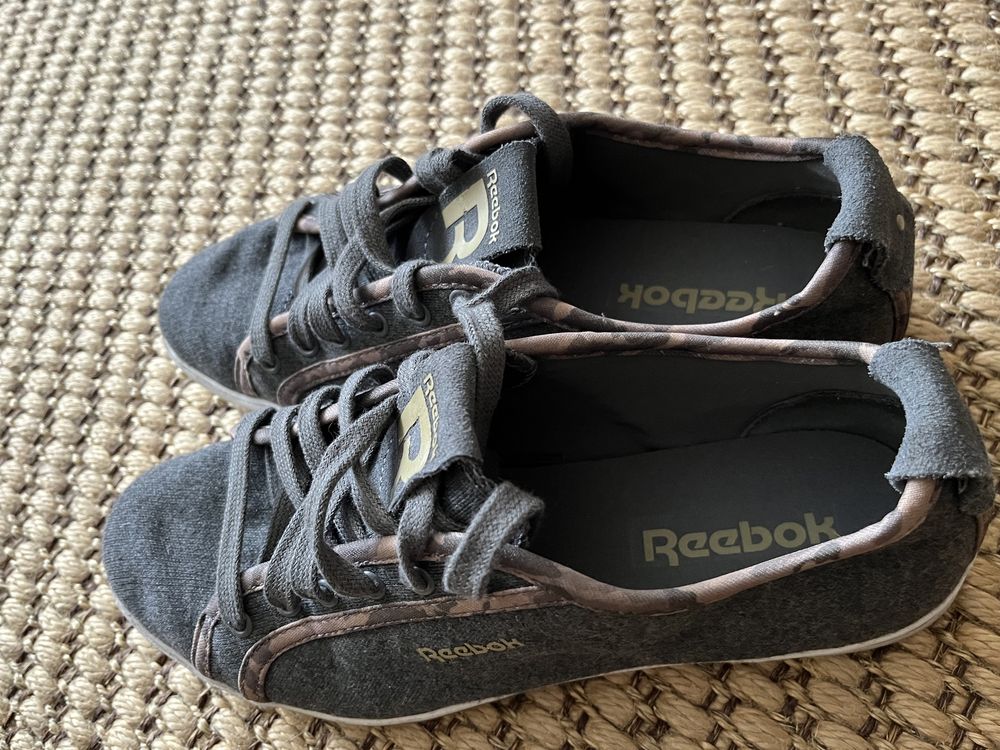 tenisówki  trampki Reebok materiał