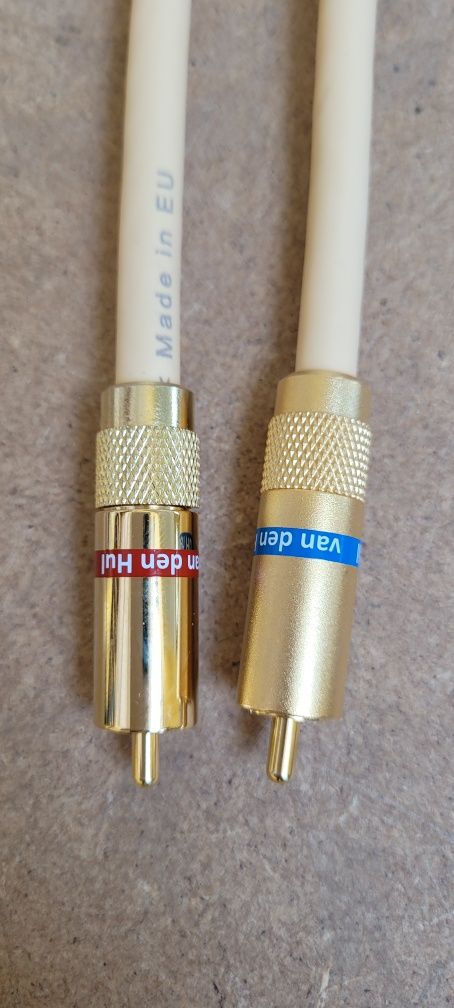 2xRCA para Van Den Hul The Name interconnect RCA 1 długość 0,8 m